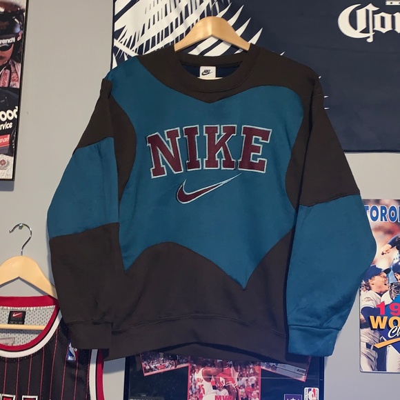 Custom Nike Rework Crewneck - Picture 1 of 5